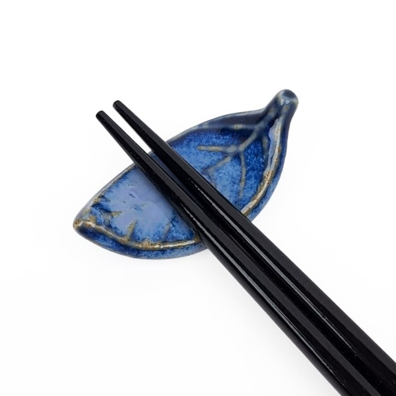 Japońska podstawka pod pałeczki Blue Leaf
