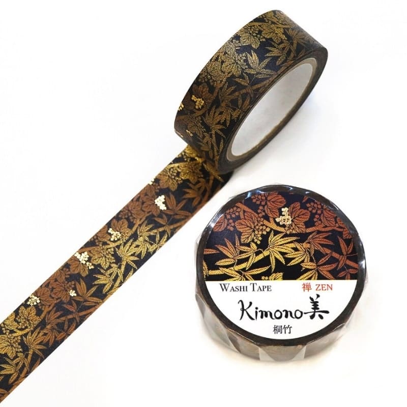 Japońska taśma Kin’iro Washi Tape