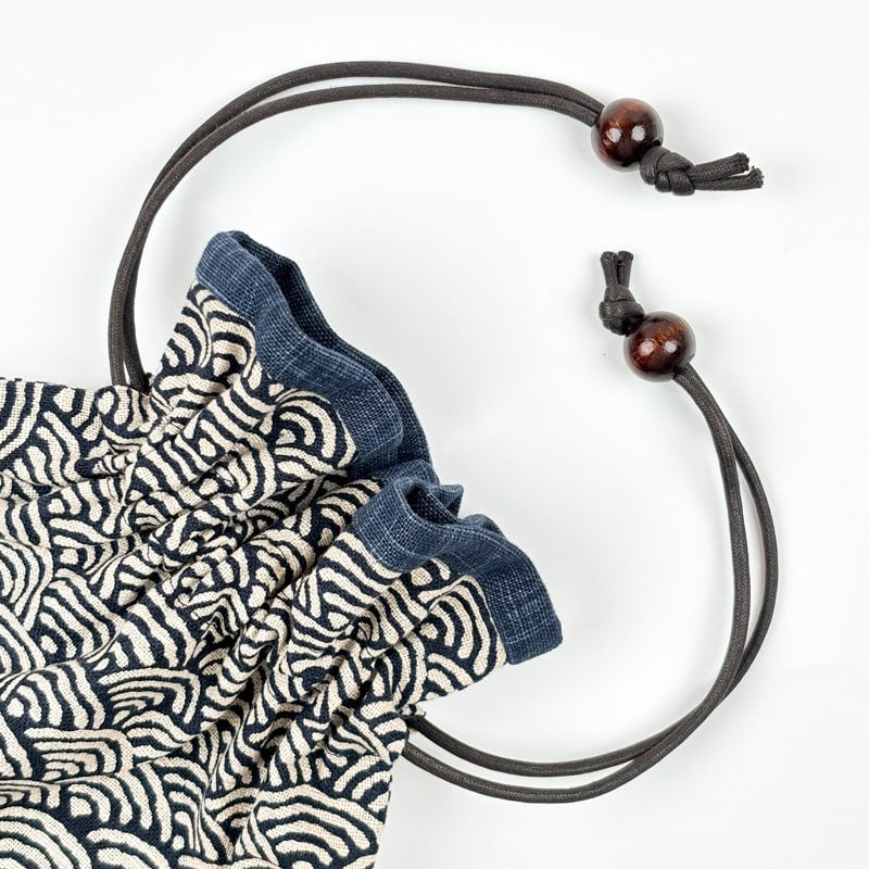 Japońska torba materiałowa Seigaiha