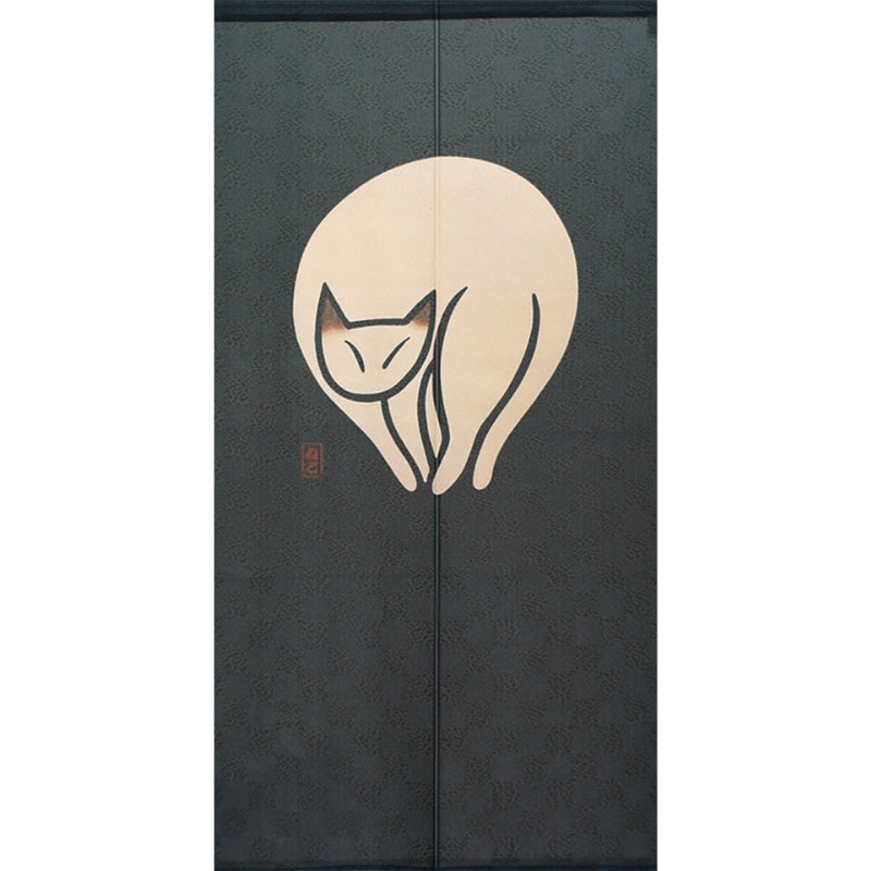 Japońska zasłona dla kota 85 x 150 cm