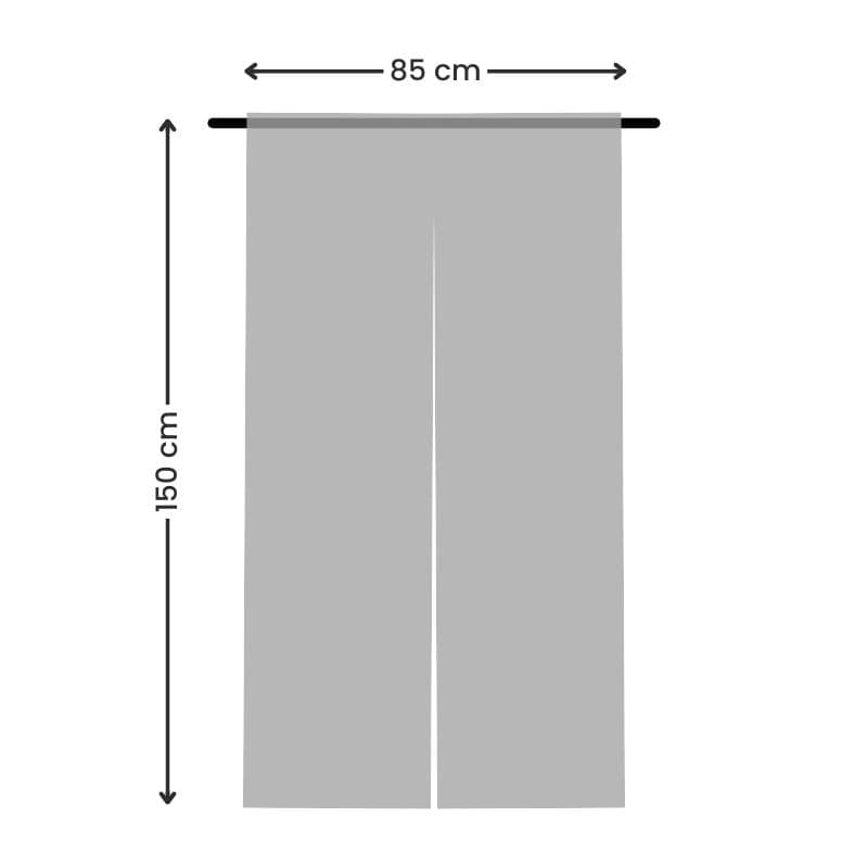 Japońska zasłona Noren Indigo 85 x 150 cm