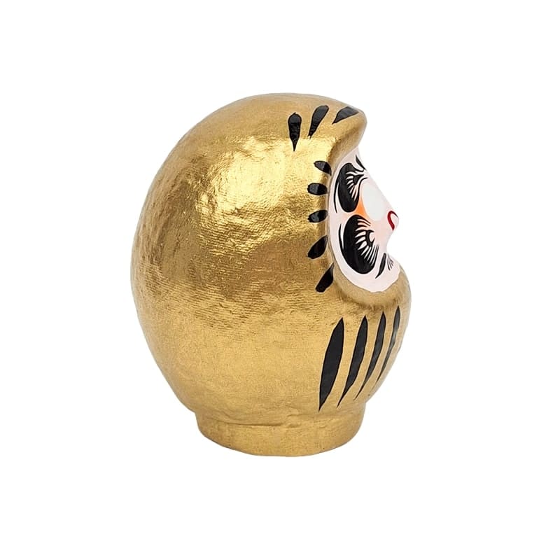 Japońska złota Daruma od 9 do 15 cm