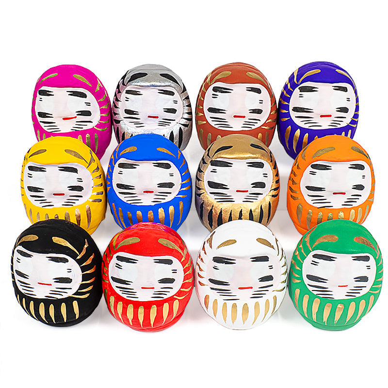 Japoński Daruma 6 cm - Różne Kolory