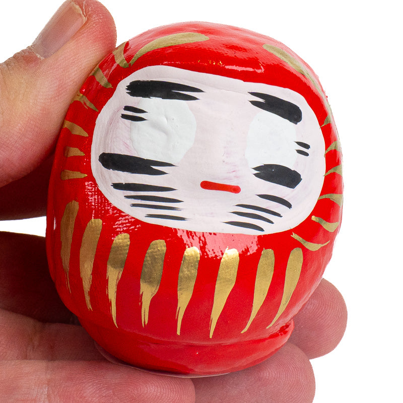 Japoński Daruma 6 cm - Różne Kolory