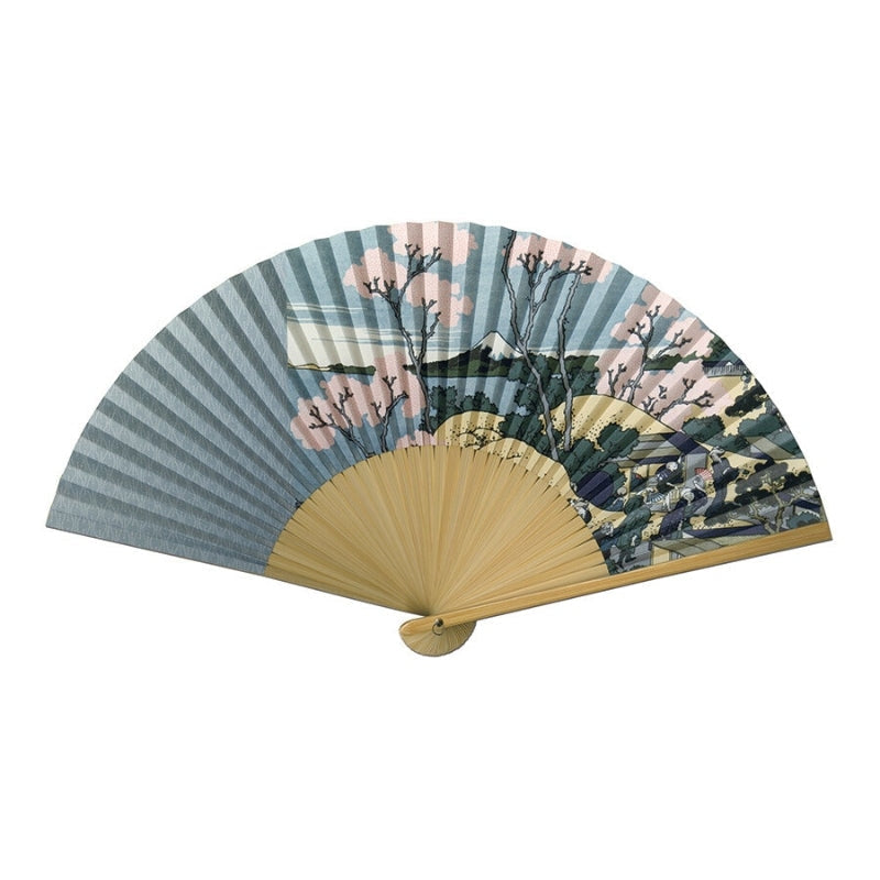 Japoński fan Ukiyo e