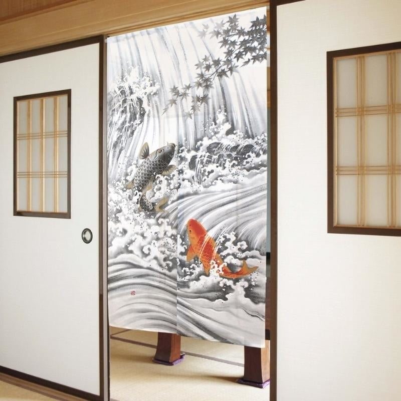 Japoński karp Noren Koi 85 x 150 cm