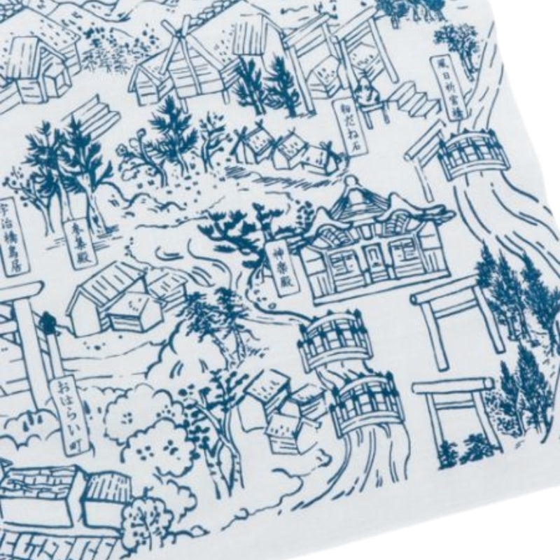 Japoński krajobraz Tenugui