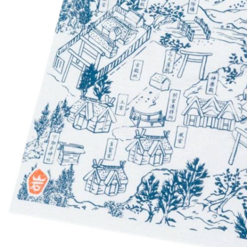 Japoński krajobraz Tenugui