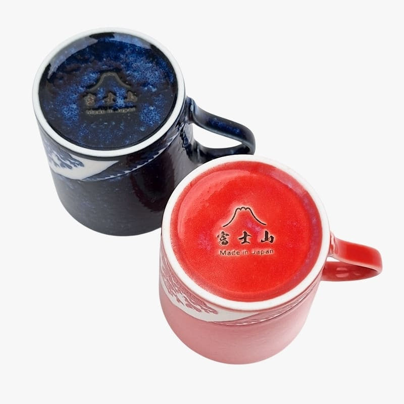 Japoński kubek Kanagawa Blue