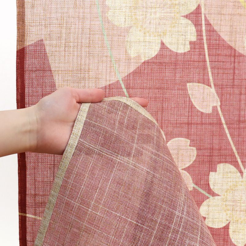 Japoński kwiat Noren Sakura 85 x 150 cm