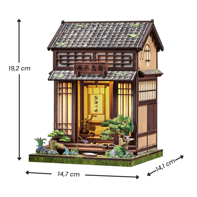 Japoński Miniaturowy Domek Drewniany Kirishima Cha-An