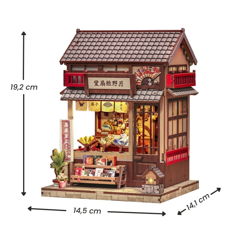Japoński Miniaturowy Domek Drewniany Tsukino Eogi-Dou
