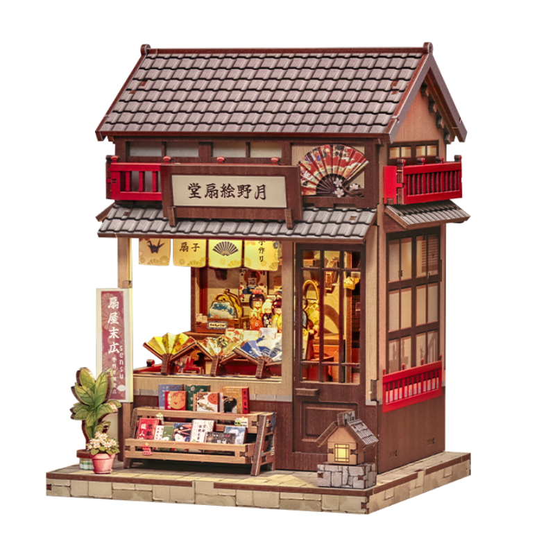 Japoński Miniaturowy Domek Drewniany Tsukino Eogi-Dou