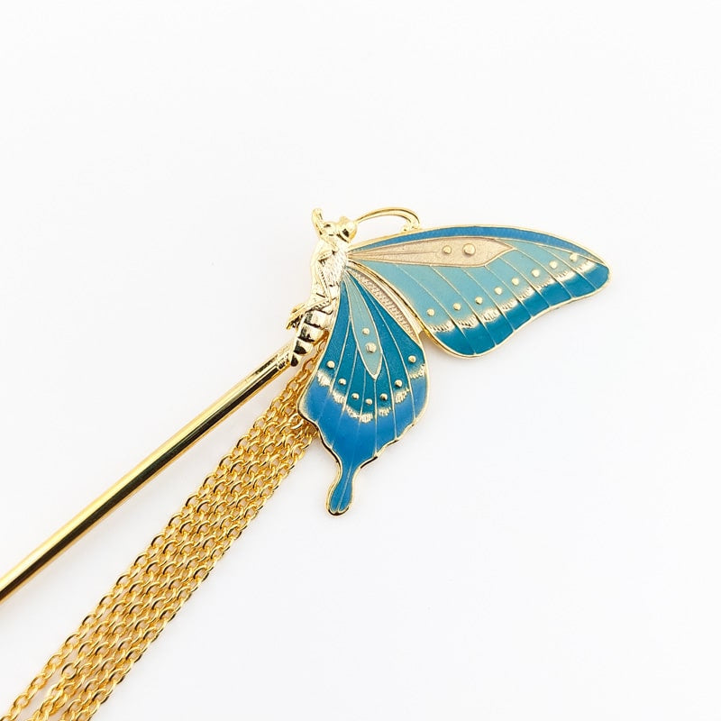 Japoński motyl Kanzashi