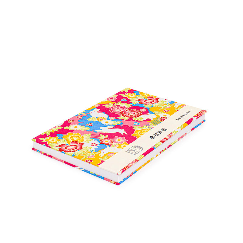 Japoński Notatnik Goshuin Mino Washi - Usagi
