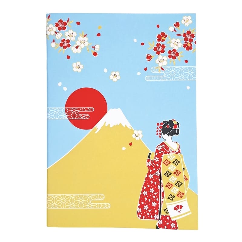 Japoński Notatnik Maiko i Góra Fuji