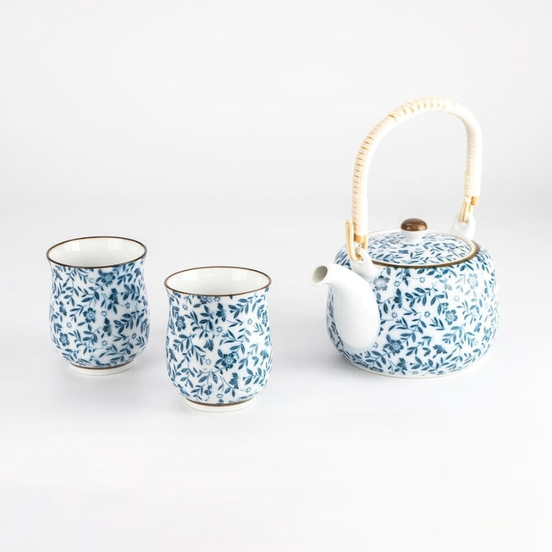 Japoński porcelanowy zestaw do herbaty