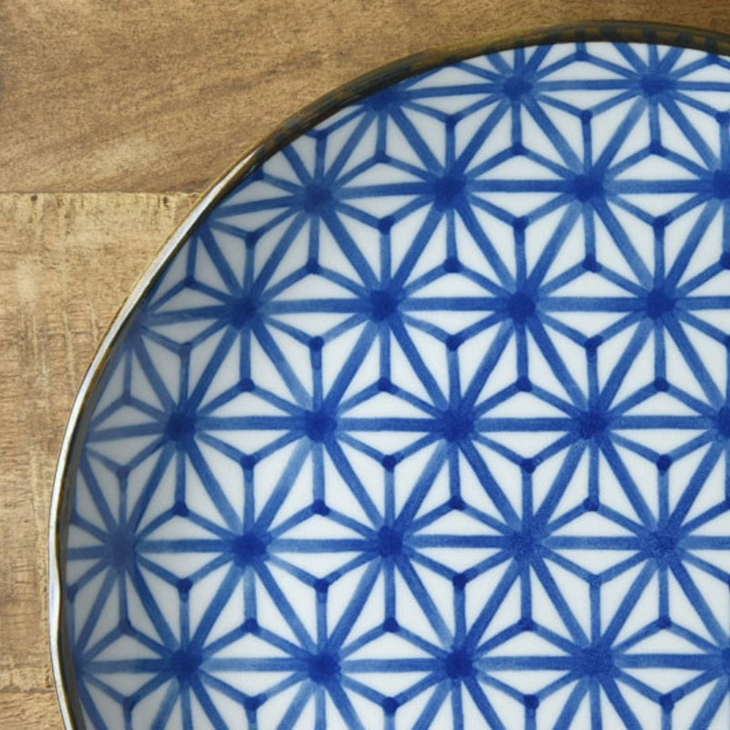 Japoński talerz Asanoha