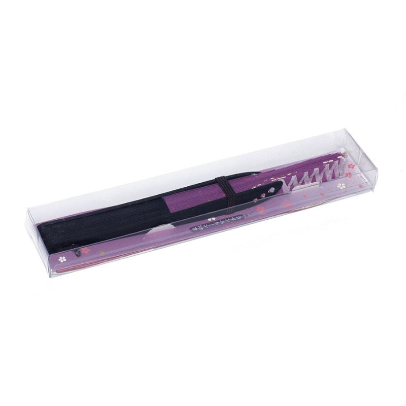 Japoński wachlarz Sakura Violet