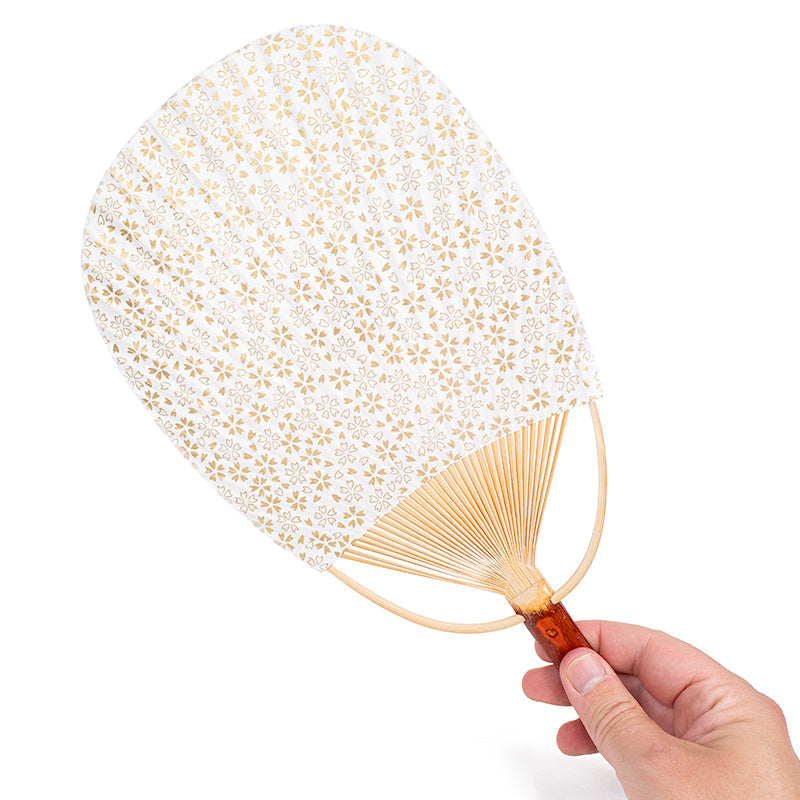 Japoński Wachlarz Uchiwa Washi Sakura