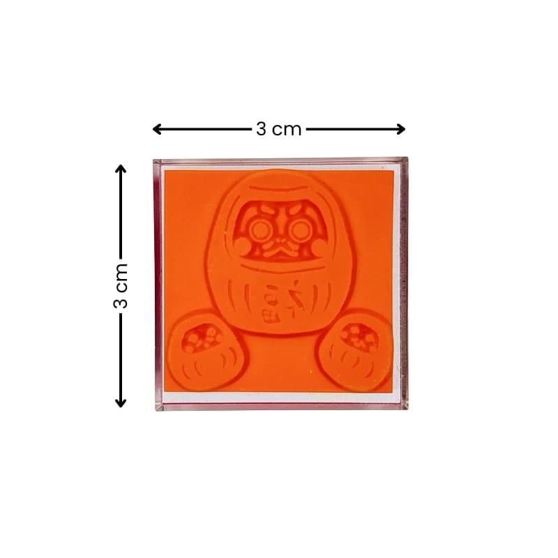 Japoński znaczek Daruma autorstwa Tomikohan