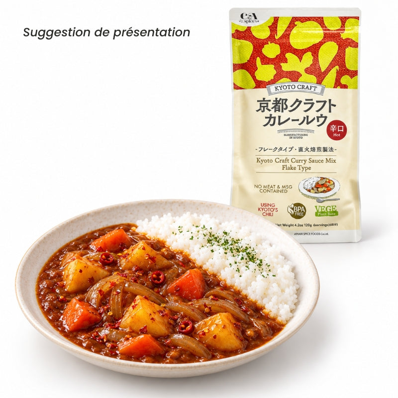 Japońskie Curry Roux Ostre - Kyoto Craft