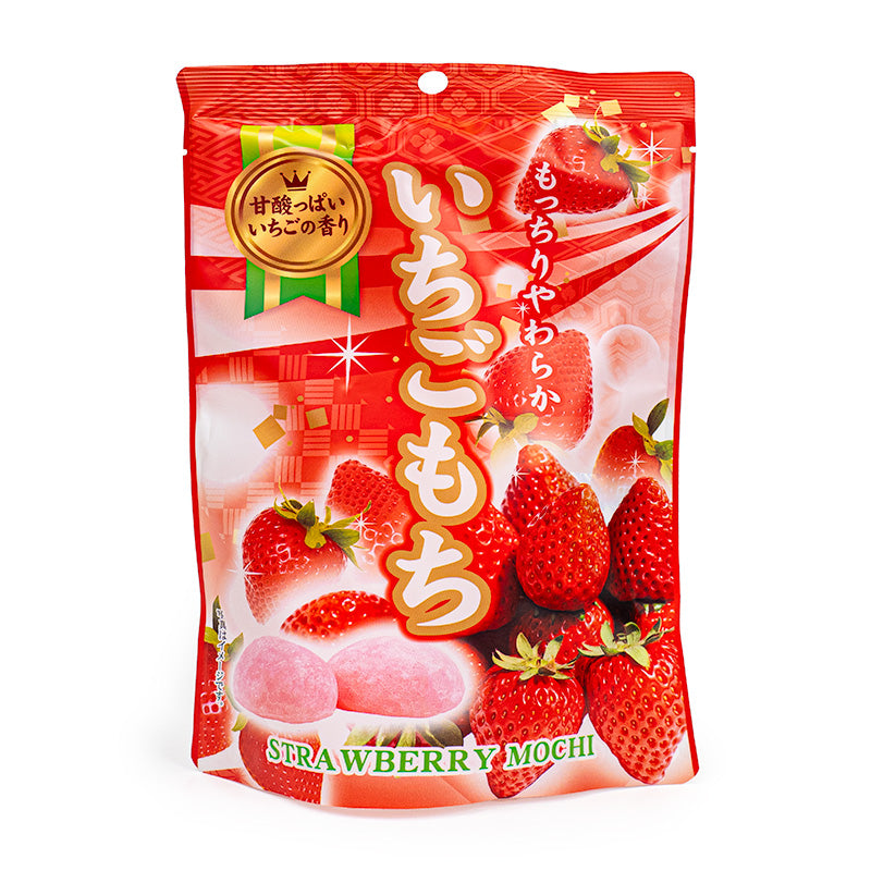 Japońskie Daifuku Mochi Truskawkowe