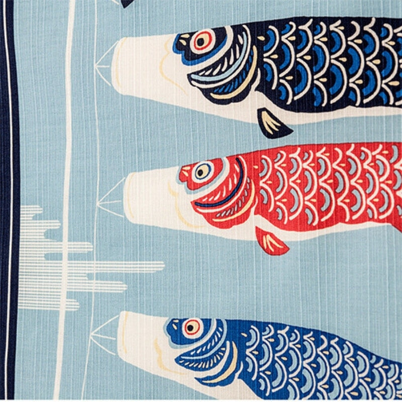 Japońskie Furoshiki Koïnobori 50x50 cm