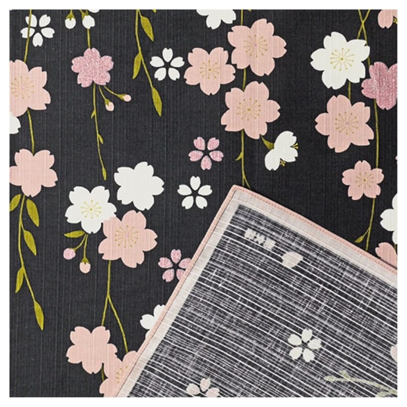 Japońskie Furoshiki Sakura nocą 90x90 cm