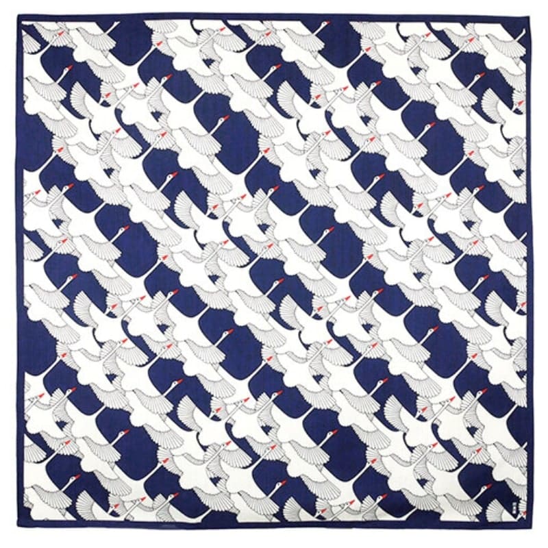 Japońskie Furoshiki Shukuzuru 90x90 cm