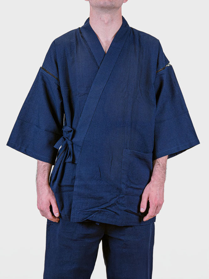 Japońskie Jinbei Męskie – Granatowe