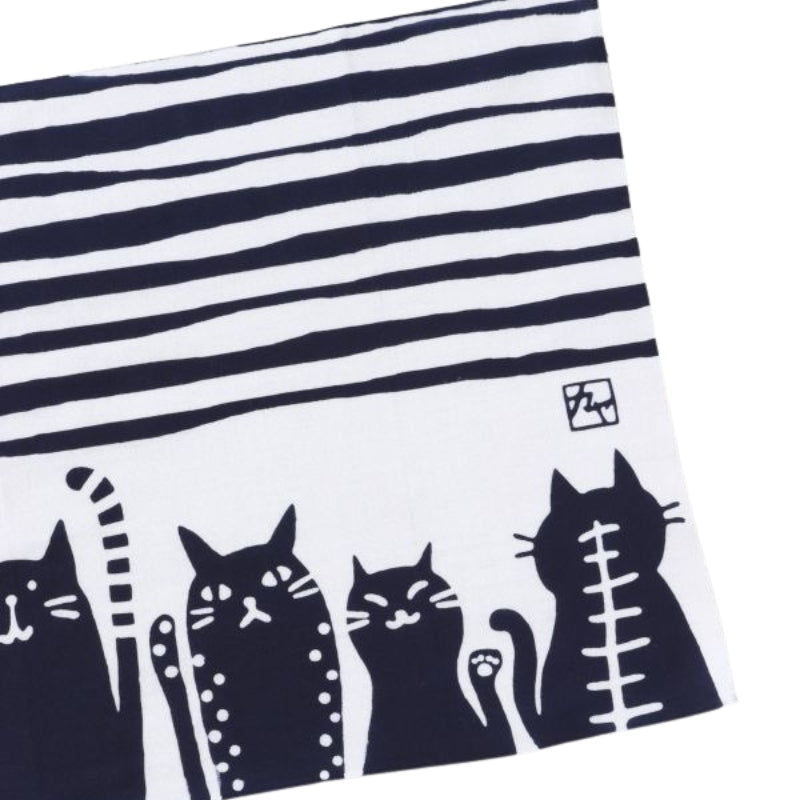 Japońskie koty Tenugui