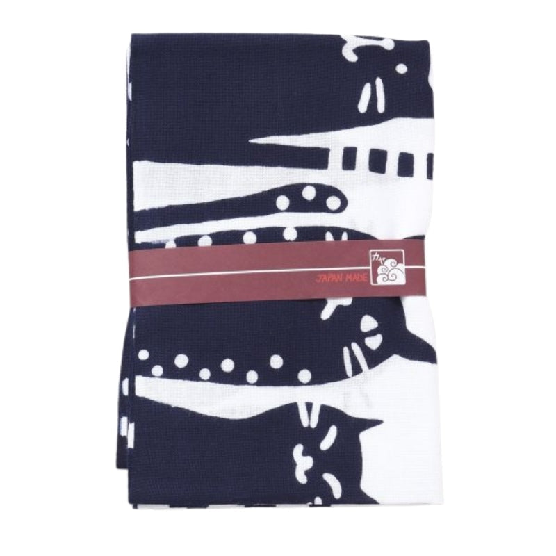 Japońskie koty Tenugui