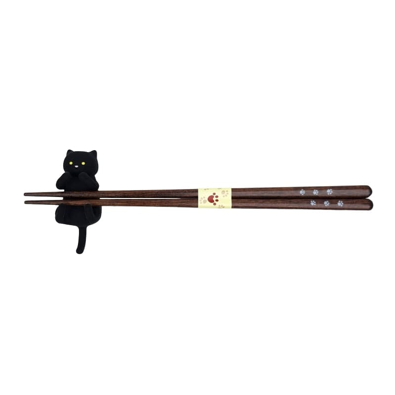 Japońskie pałeczki Kawaii Black Cat