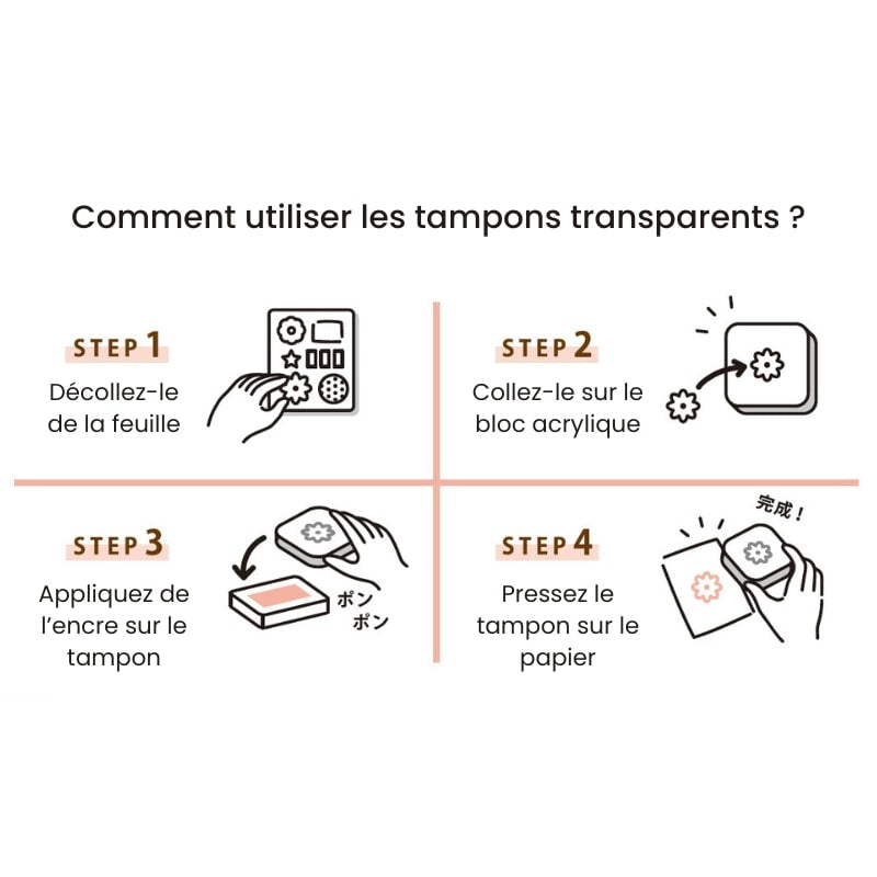 Japońskie przezroczyste podkładki Sumo