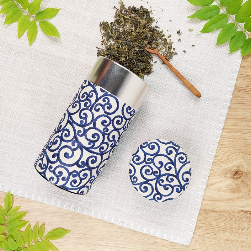 Japońskie pudełko na herbatę Karakusa