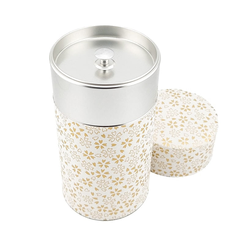 Japońskie pudełko na herbatę Sakura Gold