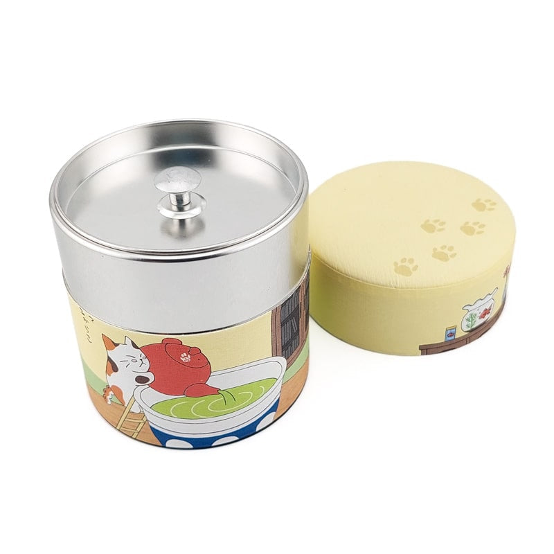 Japońskie pudełko na herbatę Tea Cat