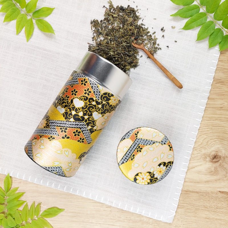 Japońskie pudełko na herbatę Washi Luxe
