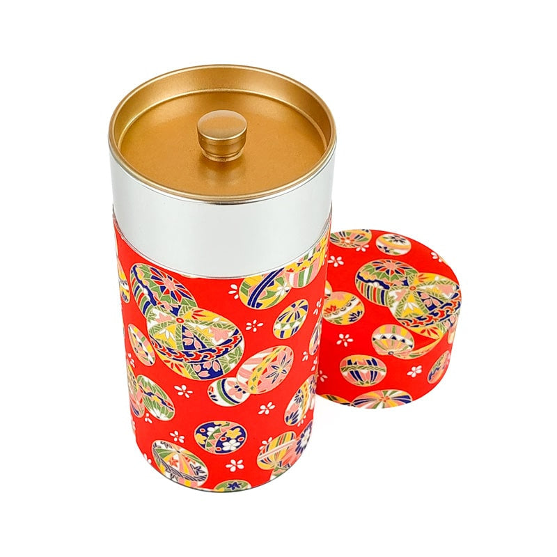 Japońskie pudełko na herbatę Washi Temari