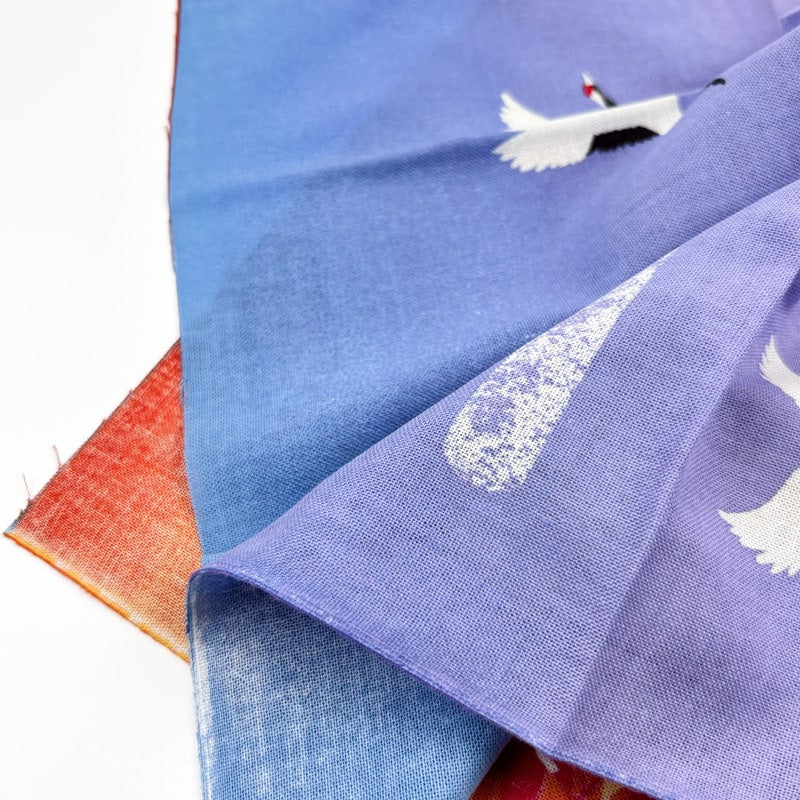 Jesienne japońskie Tenugui