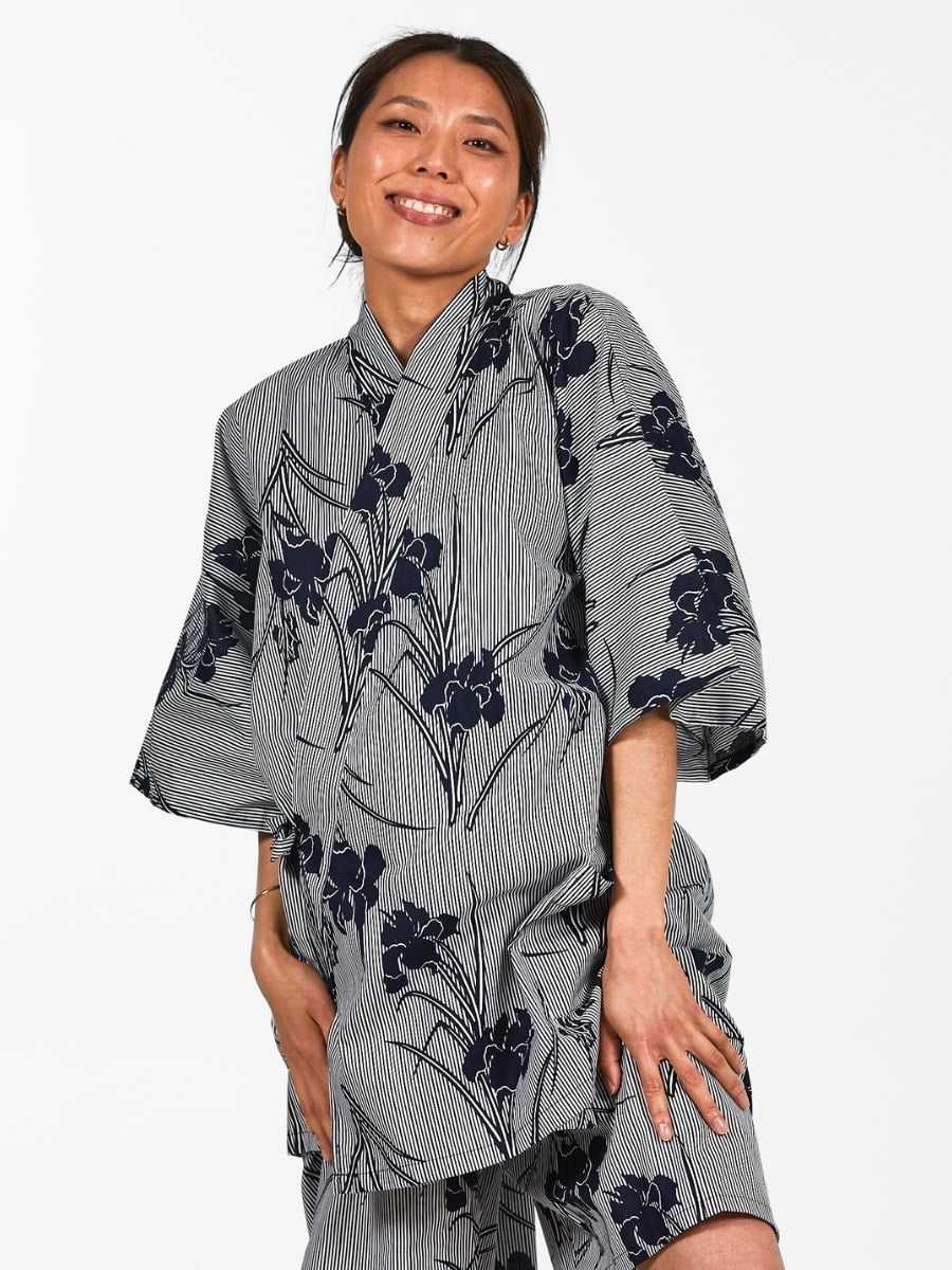 Jinbei Japanese Woman Iris
