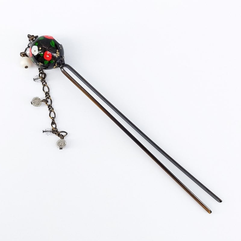Kamelia japońska Kanzashi