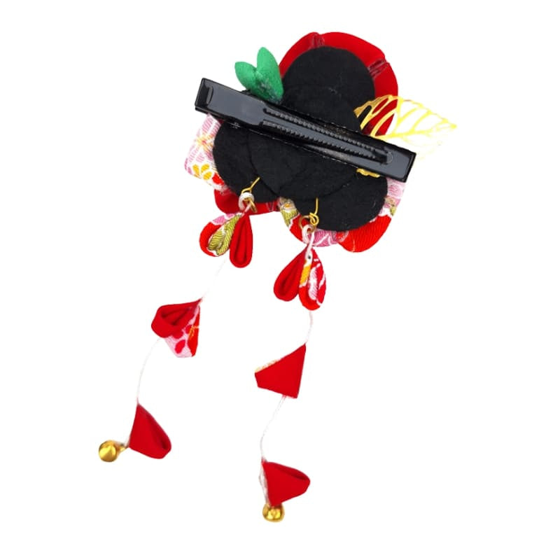 Kanzashi Barrette Flower