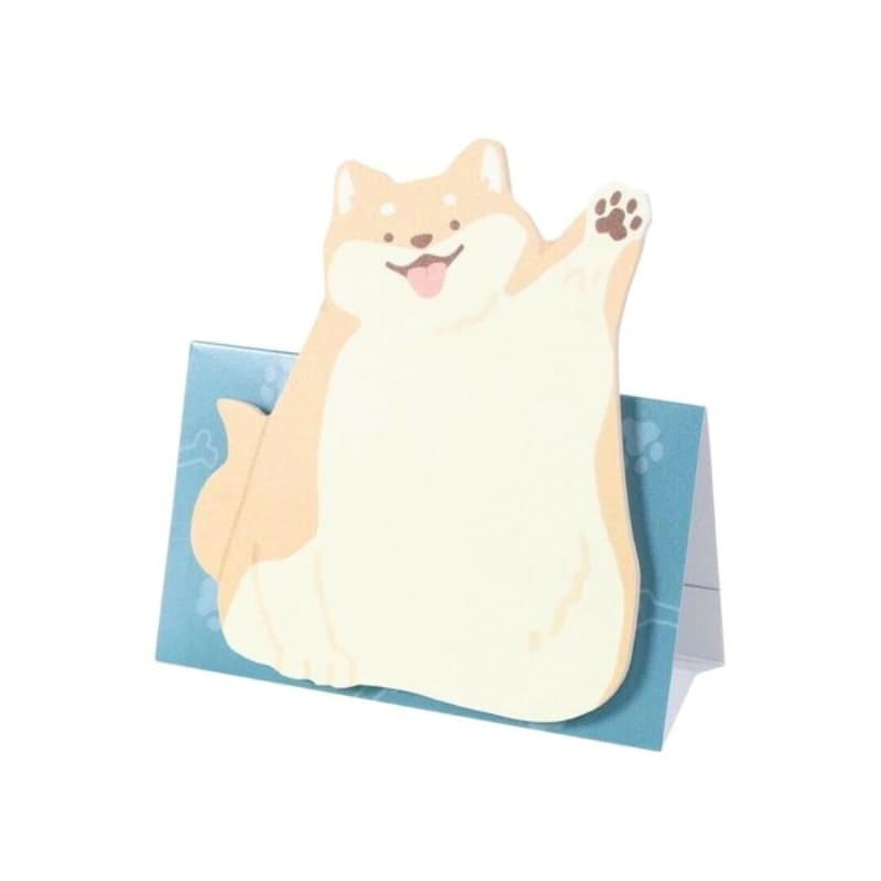 Karteczki Samoprzylepne z Psem Shiba Inu