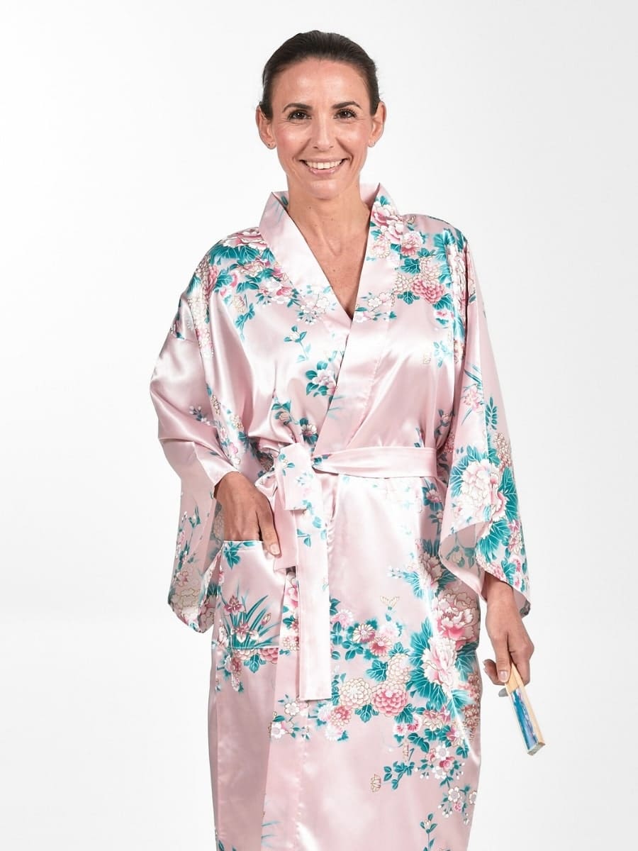 Kimono damskie Happi Peony & Iris Uniwersalny rozmiar