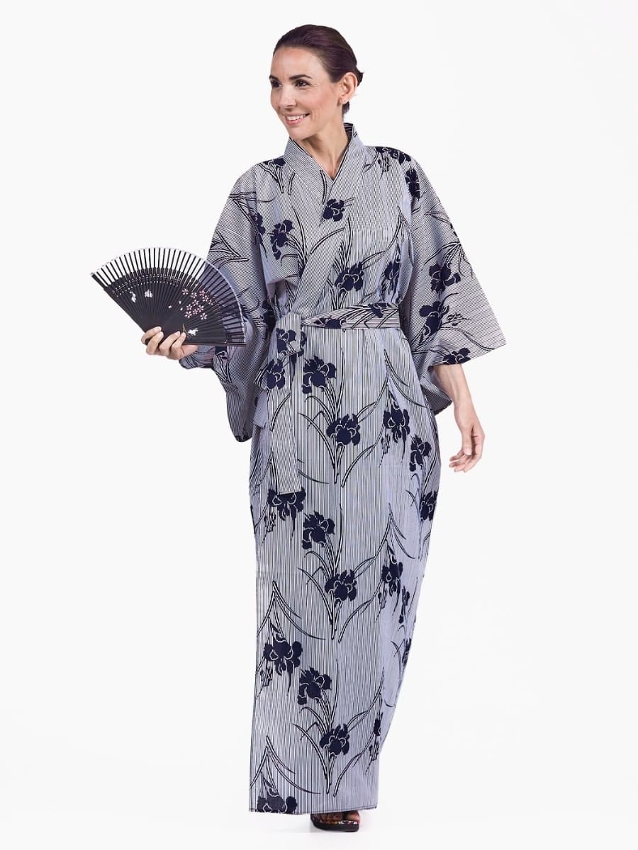 Kimono damskie Yukata Iris S