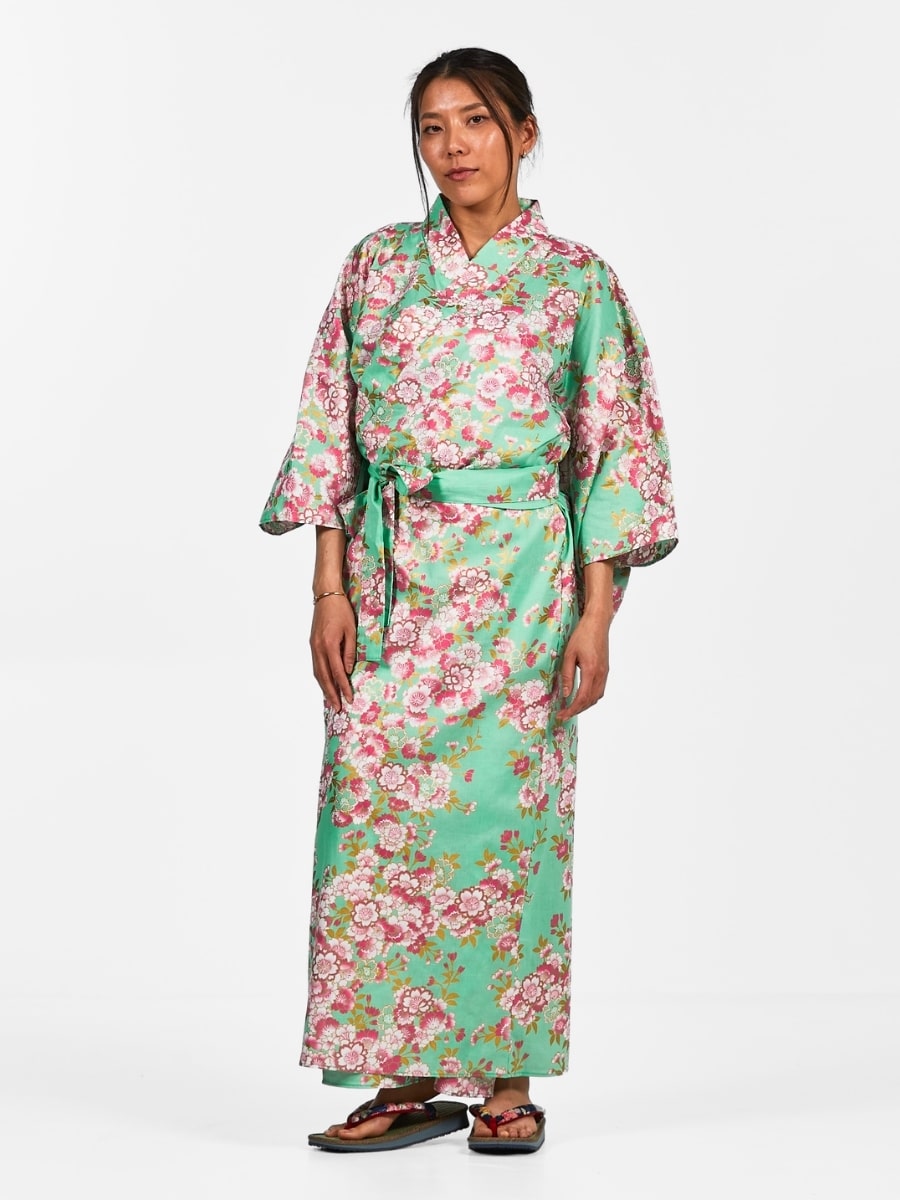 Kimono damskie Yukata Kwiat Sakura