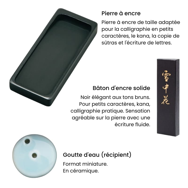 Zestaw do kaligrafii japońskiej Chōjū-giga