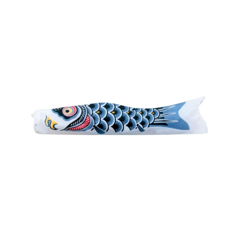Koinobori japoński tradycyjny czarny 60 cm